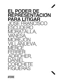 El poder de representación para litigar - José Francisco Escudero Moratalla - E-Book