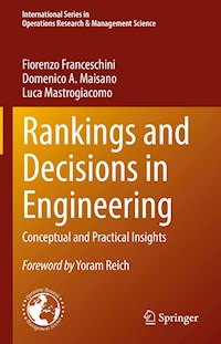 Rankings and Decisions in Engineering - Fiorenzo Franceschini - E-Book