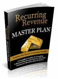 Recurring Revenue Master Plan - Ouvrage Collectif - E-Book