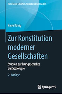 Zur Konstitution moderner Gesellschaften - René König - E-Book