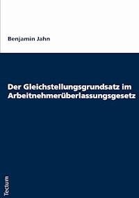 Der Gleichstellungsgrundsatz im Arbeitnehmerüberlassungsgesetz - Benjamin Jahn - E-Book