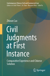 Civil Judgments at First Instance - Zhixun Cao - E-Book