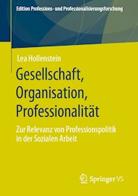 Gesellschaft, Organisation, Professionalität - Lea Hollenstein - E-Book