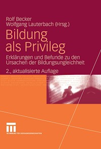 Bildung als Privileg -  - E-Book