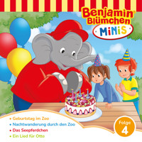 Benjamin Blümchen, Benjamin Minis, Folge 4: Geburstag im Zoo - Vincent Andreas - Hörbuch