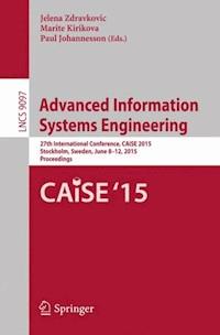 Advanced Information Systems Engineering -  - E-Book