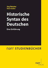Historische Syntax des Deutschen - Jürg Fleischer - E-Book