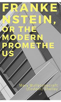 Frankenstein,  Or The Modern Prometheus - Mary Wollstonecraft (godwin) Shelley - E-Book