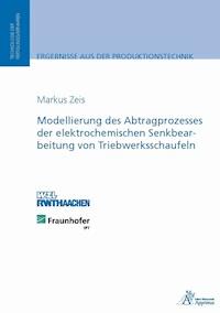 Modellierung des Abtragprozesses der elektrochemischen Senkbearbeitung von Triebwerksschaufeln - Markus Zeis - E-Book