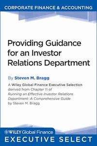 Providing Guidance for an Investor Relations Department - Steven M. Bragg - E-Book