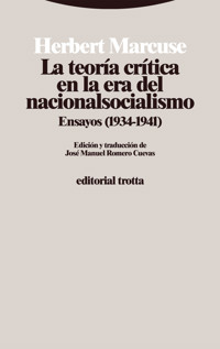 La teoría crítica en la era del nacionalsocialismo - Herbert Marcuse - E-Book