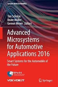 Advanced Microsystems for Automotive Applications 2016 -  - E-Book