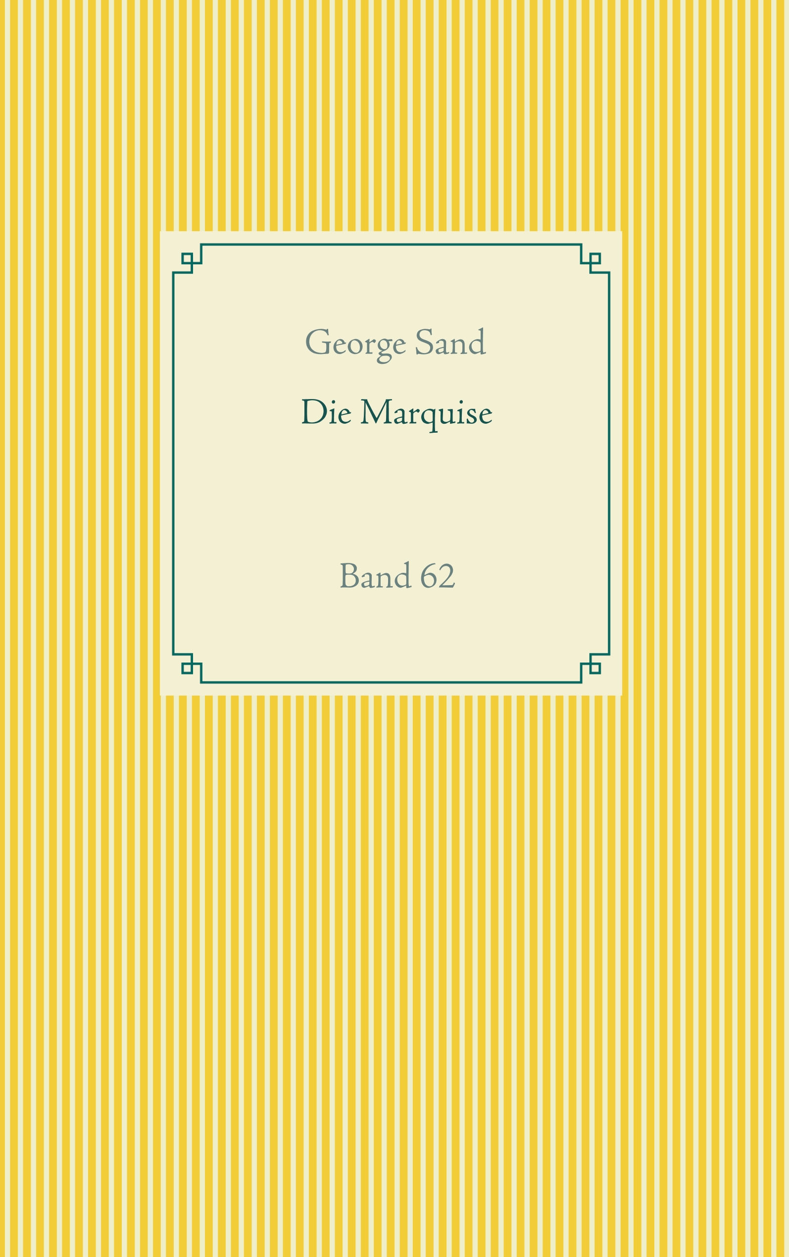 Die Marquise - George Sand - E-Book