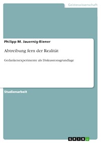 Abtreibung fern der Realität - Philipp M. Jauernig-Biener - E-Book