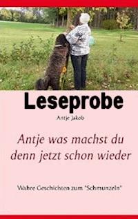 Antje was machst du denn jetzt schon wieder - Antje Jakob - E-Book