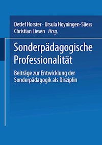 Sonderpädagogische Professionalität -  - E-Book