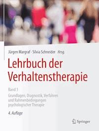 Lehrbuch der Verhaltenstherapie, Band 1 -  - E-Book