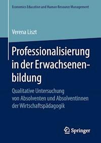 Professionalisierung in der Erwachsenenbildung - Verena Liszt - E-Book