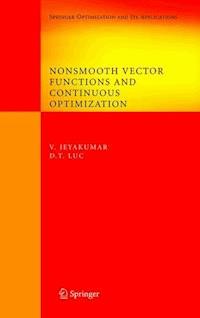 Nonsmooth Vector Functions and Continuous Optimization - V. Jeyakumar - E-Book