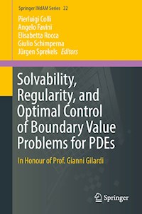 Solvability, Regularity, and Optimal Control of Boundary Value Problems for PDEs -  - E-Book