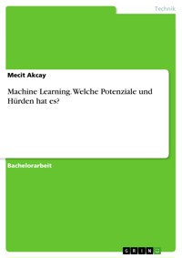 Machine Learning. Welche Potenziale und Hürden hat es? - Mecit Akcay - E-Book