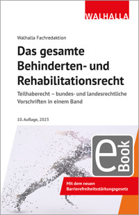 Das gesamte Behinderten- und Rehabilitationsrecht -  - E-Book
