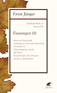 Sämtliche Werke - Band 16 - Ernst Jünger - E-Book