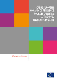 Cadre européen commun de référence pour les langues: apprendre, enseigner, évaluer - Conseil de l'Europe - E-Book