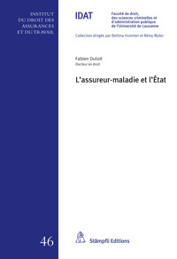 L'assureur-maladie et l'État - Fabien Dutoit - E-Book