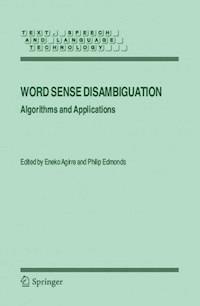 Word Sense Disambiguation -  - E-Book