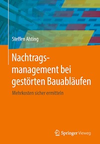 Nachtragsmanagement bei gestörten Bauabläufen - Steffen Ahting - E-Book
