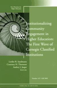 Institutionalizing Community Engagement in Higher Education -  - E-Book