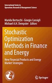 Stochastic Optimization Methods in Finance and Energy -  - E-Book