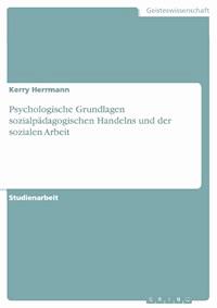 Psychologische Grundlagen sozialpädagogischen Handelns und der sozialen Arbeit - Kerry Herrmann - E-Book