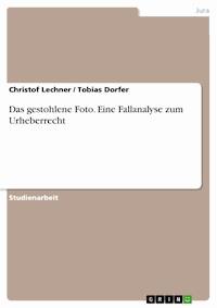 Das gestohlene Foto. Eine Fallanalyse zum Urheberrecht - Christof Lechner - kostenlos E-Book