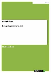 Risikofaktorenmodell - Daniel Jäger - E-Book