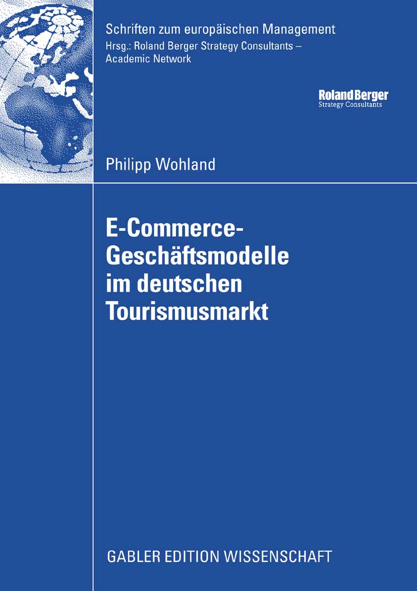 E-Commerce-Geschäftsmodelle im deutschen Tourismusmarkt - Philipp Wohland - E-Book
