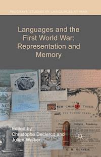 Languages and the First World War: Representation and Memory -  - E-Book