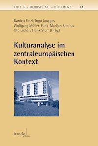 Kulturanalyse im zentraleuropäischen Kontext -  - E-Book
