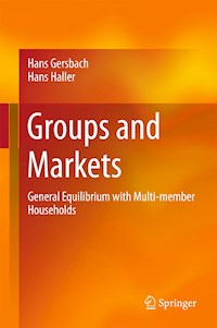 Groups and Markets - Hans Gersbach - E-Book
