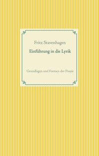 Einführung in die Lyrik - Fritz Stavenhagen - E-Book