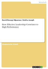 How Effective Leadership Correlates to High Performance - David  Rewayi Mpunwa - E-Book