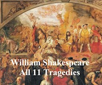 Shakespeare's Tragedies: 11 plays with line numbers - William Shakespeare - E-Book