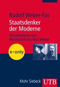 Staatsdenker der Moderne -  - E-Book