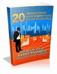20 Productivity Boosting Methods For The Positive Mind - Ouvrage Collectif - E-Book
