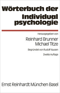 Wörterbuch der Individualpsychologie -  - E-Book