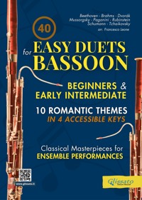 40 Easy Duets for Bassoon Beginners and Early Intermediate - Johannes Brahms - E-Book