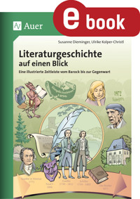 Literaturgeschichte auf einen Blick - Susanne Dieminger - E-Book