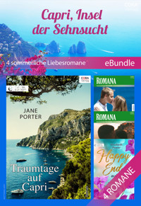Capri, Insel der Sehnsucht - 4 sommerliche Liebesromane - Amanda Browning - E-Book