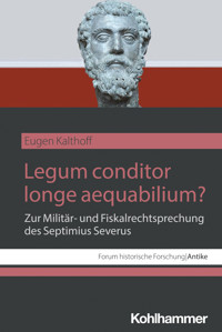 Legum conditor longe aequabilium? - Eugen Kalthoff - E-Book